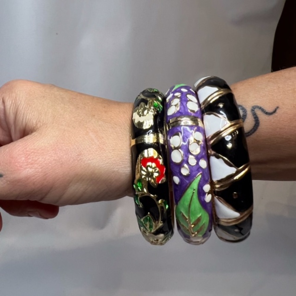 Costume bangles from India